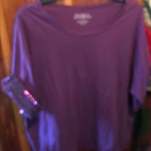 Purple tunic with sequins around sleeves 29 long